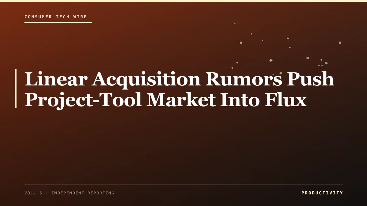 Linear Acquisition Rumors Push Project-Tool Market Into Flux